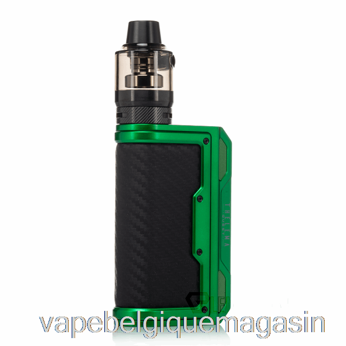 Jus De Vape Perdu Vape Thelema Quest 200w Kit De Démarrage Vert émeraude / Fibre De Carbone